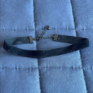 Black Velvet Adjustable Choker Necklace